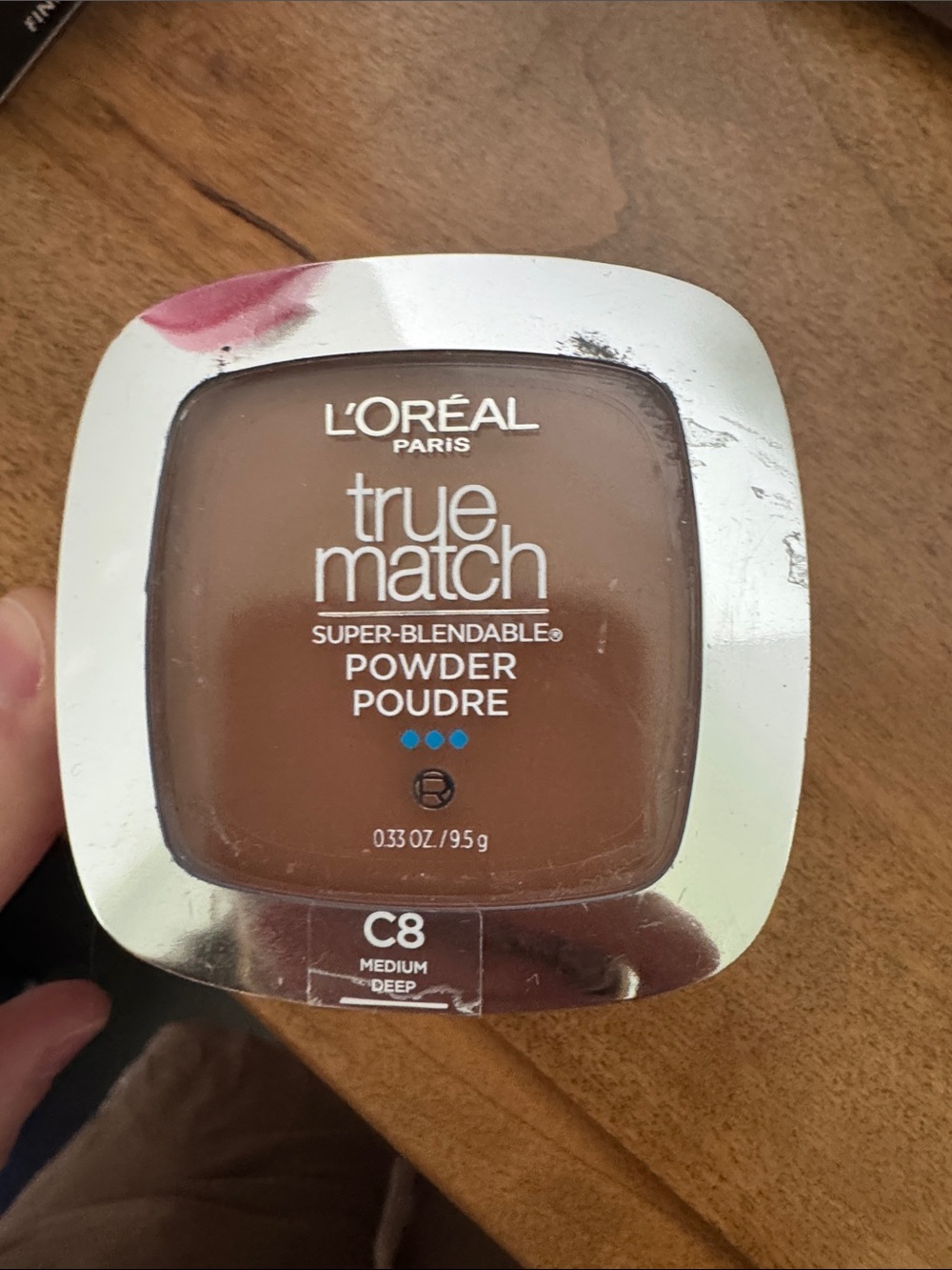 L'Oreal True Match Powder C8 Medium Deep - Warm Brown Compact